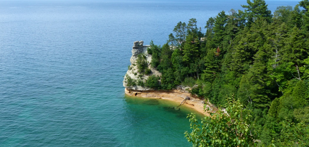 Miners Castle im Pictured Rock National Lakeshore