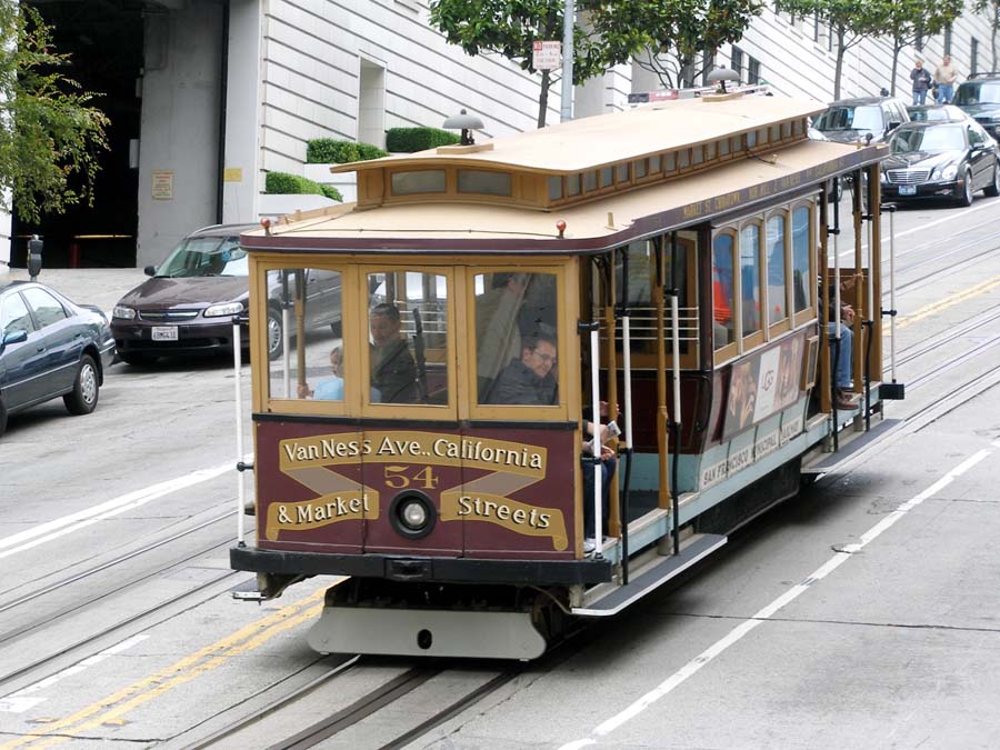 Cable Car in San Francisco, Kalifornien