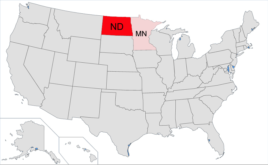 North Dakota • Minnesota