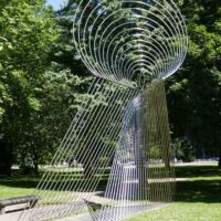 Gallusanlage Frankfurt, Germany<br>
"Olymp von Weimar" von Andreu Alfaro Olymp von Weimar (Frankfurt, Germany)