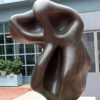 Detroit Institute of Arts Detroit, Michigan<br>
"Evocation of a Form: Human, Lunar, Spectral" von Jean Arp Evocation of a Form: Human, Lunar, Spectral (Detroit, Michigan)