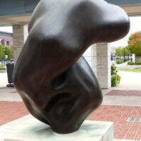 Detroit Institute of Arts Detroit, Michigan<br>
"Evocation of a Form: Human, Lunar, Spectral" von Jean Arp Evocation of a Form: Human, Lunar, Spectral (Detroit, Michigan)