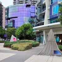 Docklands Melbourne, Victoria<br>
Wie überall auf der Welt werden die alten Docklands zu modernen Wohn- und Freizeitvierteln umgestaltet Docklands Melbourne, Victoria