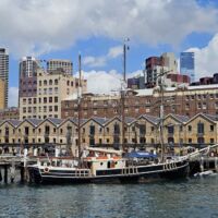 The Rocks im Hafen von Sydney, New South Wales The Rocks im Hafen von Sydney, New South Wales