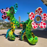 Art Gallery of New South Wales Sydney<br>
“Flowers that Bloom in the Cosmos” von Yasoi Kusama Art Gallery of New South Wales Sydney