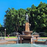 Apollo Fountain im Hyde Park Sydney, New South Wales