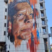 Chinatown Sydney, New South Wales<br>
Jenny Munro Mural von Matt Adnate Chinatown Sydney, New South Wales