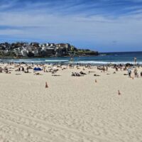 Bondi Beach Sydney, New South Wales<br>
Der berühmteste von Sydneys Stränden Bondi Beach Sydney, New South Wales