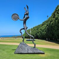 “Drummer” von Barry Flanagan