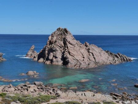 Sugarloaf Rock Outlook im Leeuwin-Naturaliste National Park, Western Australia Sugarloaf Rock Outlook im Leeuwin-Naturaliste National Park, Western Australia