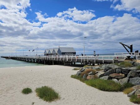 Busselton Jetty Busselton, Western Australia<br>
Eine der längsten Piers der Welt Busselton Jetty Busselton, Western Australia