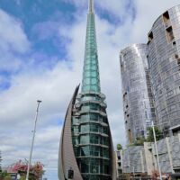 Bell Tower Perth, Western Australia<br>
Der Turm enthält 18 historische Glocken, teilweise aus London aus dem 14.–16. Jahrhundert Bell Tower Perth, Western Australia
