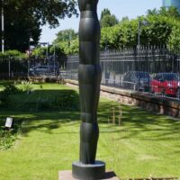Städel Garten Frankfurt, Germany<br>
"Figur" von Joannis Avramidis Figur (Frankfurt, Germany)