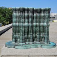 Neue Nationalgalerie Berlin, Germany<br>
"Polis" von Joannis Avramidis Polis (Berlin, Germany)