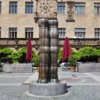 Marktplatz Heilbronn, Germany<br>
"Große Dreifigurengruppe für Agora" von Joannis Avramidis Große Dreifigurengruppe für Agora (Heilbronn, Germany)