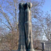 Willi-Daume-Steg Stuttgart, Germany<br>
"Gruppe" von Joannis Avramidis Gruppe (Stuttgart, Germany)