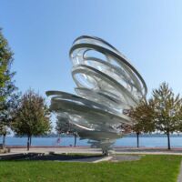 Toronto, Ontario<br>
"A Series of Whirlpool Field Manoeuvres for Pier 27" von Alice Aycock A Series of Whirlpool Field Manoeuvres for Pier 27 (Toronto, Ontario)