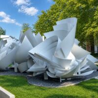 Toronto, Ontario<br>
"A Series of Whirlpool Field Manoeuvres for Pier 27" von Alice Aycock A Series of Whirlpool Field Manoeuvres for Pier 27 (Toronto, Ontario)