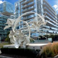 Toronto, Ontario<br>
"Unweaving the Rainbox" von Alice Aycock Unweaving the Rainbow (Toronto, Ontario)
