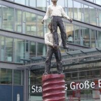 Mainz, Germany<br>
"Zwei Männer" von Stephan Balkenhol Zwei Männer (Mainz, Germany)
