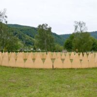 Rheinufer Bingen, Germany<br>
“Krone” von Stephan Balkenhol Krone (Bingen, Germany)