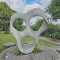 Binnenalster Hamburg, Germany<br>
"Rhythmus im Raum" von Max Bill Rhythmus im Raum (Hamburg, Germany)