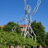 Platz der Verfassungsfreunde Offenburg, Germany<br>
"Freedom" von Jonathan Borosky Freedom (Offenburg, Germany)