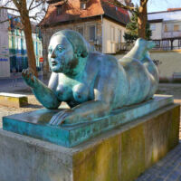 Frau mit Frucht (Bamberg, Germany)