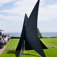 Louisiana Museum of Modern Art Humlebaek, Denmark<br>
"Almost Snow Plow" von Alexander Calder Almost Snow Plow (Humlebaek, Denmark)