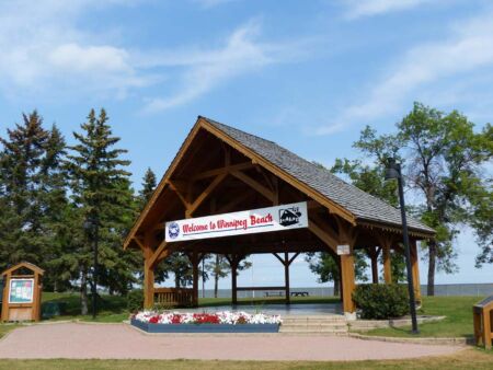 Winnipeg Beach am Lake Winnipeg, Manitoba Winnipeg Beach am Lake Winnipeg, Manitoba