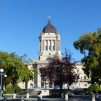 Manitoba Legislative Building in Winnipeg, Manitoba