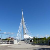 Esplanade Riel in Winnipeg, Manitoba