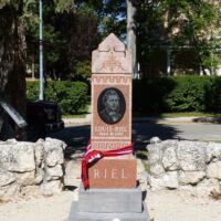 Grab von Louis Riel in Winnipeg, Manitoba
