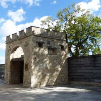 Upper Fort Garry Gate in Winnipeg, Manitoba