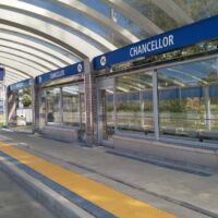 Chancellor Station der BLUE Line in Winnipeg, Manitoba