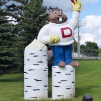 "Amisk the Beaver" in Dauphin, Manitoba