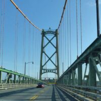 McDonald Bridge in Halifax, Nova Scotia