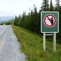 Gros Morne National Park, Neufundland<br>
Schade, wir hatten extra unsere Jagdgewehre mitgebracht :-) Gros Morne National Park, Neufundland