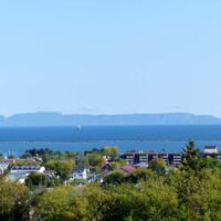 Sleeping Giant vom Hillcrest Park Thunder Bay, Ontario