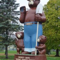 Smokey Bear Park International Falls, Minnesota