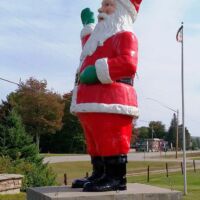 Weihnachtsmann in Christmas, Michigan