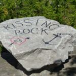 Kissing Rock in Thorold, Ontario