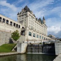 Fairmont Chateau Laurier Hotel in Ottawa, Ontario