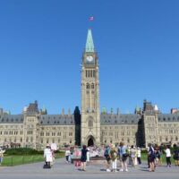 Parliament Hill in Ottawa, Ontario