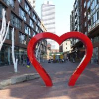 Big Heart im Distillery Historic District Toronto, Ontario
