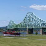 Van Horne Bridge zwischen Campbellton und Pointe-à-la-Croix, Québec