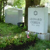 Grab von Leonard Cohen in Montréal, Québec