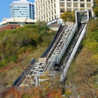Funicular in Edmonton, Alberta