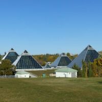 Muttart Conservatory in Edmonton, Alberta