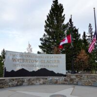 Waterton-Glacier International Peace Park in Waterton Park, Alberta
